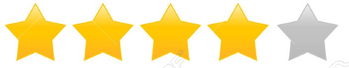 29116454-Classificazione-con-mezza-stella-incremento-Archivio-Fotografico